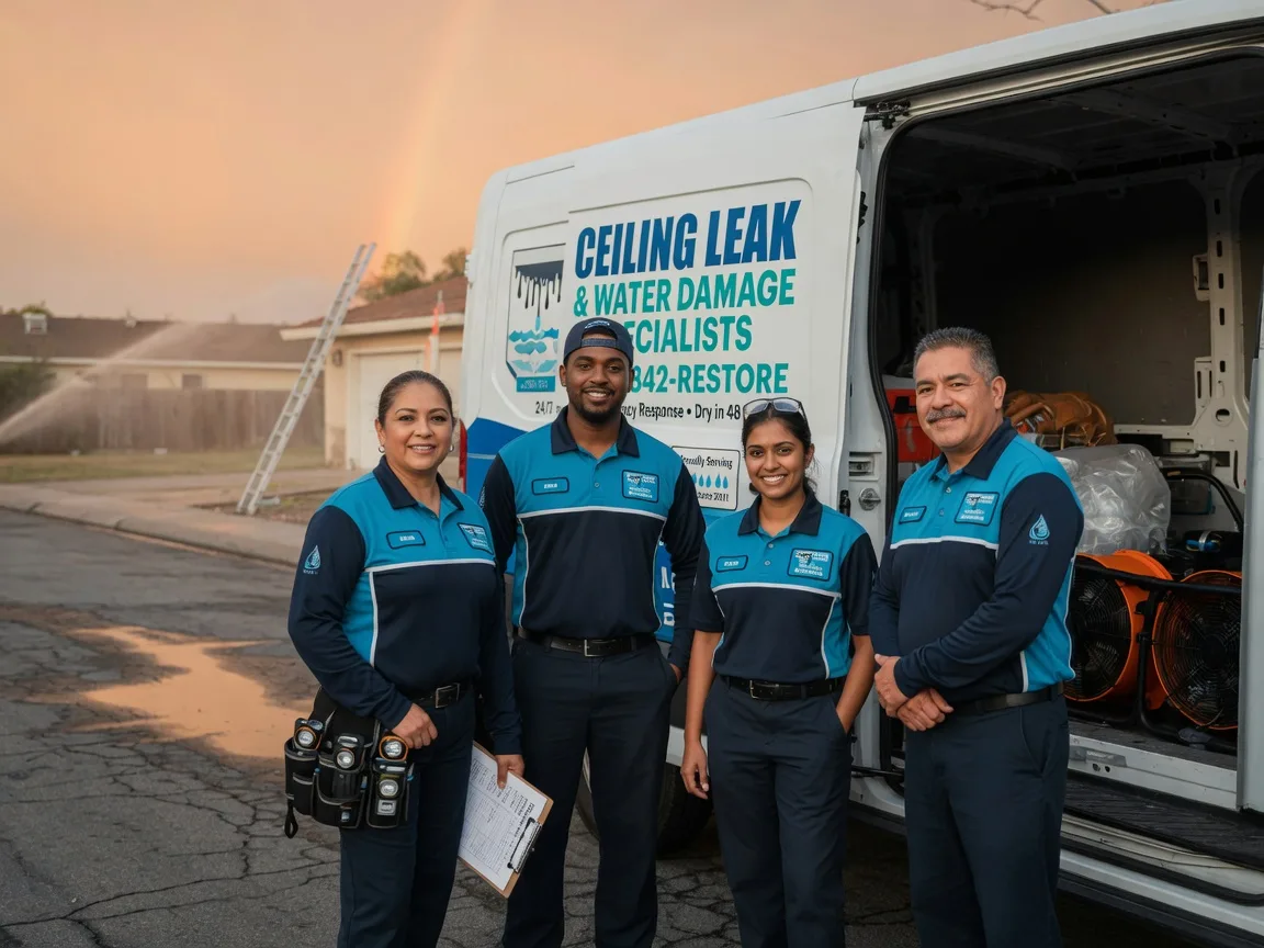 Ceiling Leak Cleanup company in Claire City, SD