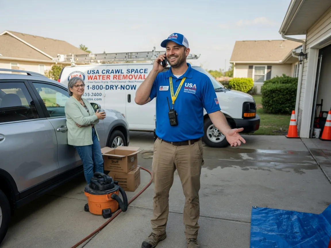 Crawl Space Water Removal Claire City, SD FAQs